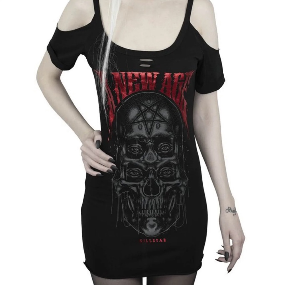 Killstar Distressed Top